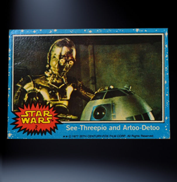 Image of #3 The Little Droid R2-D2 1977 Topps Star Wars Trading Card
