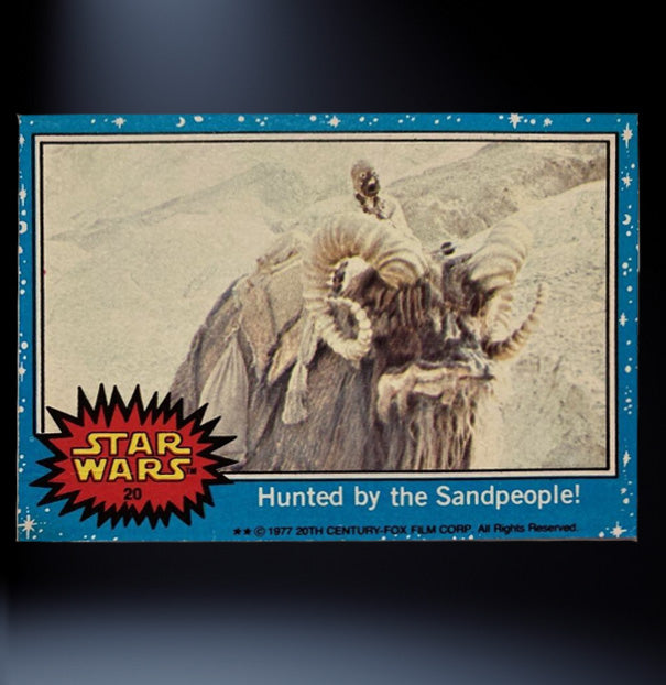Image of #21 The Tusken Raiders 1977 Topps Star Wars Trading Card