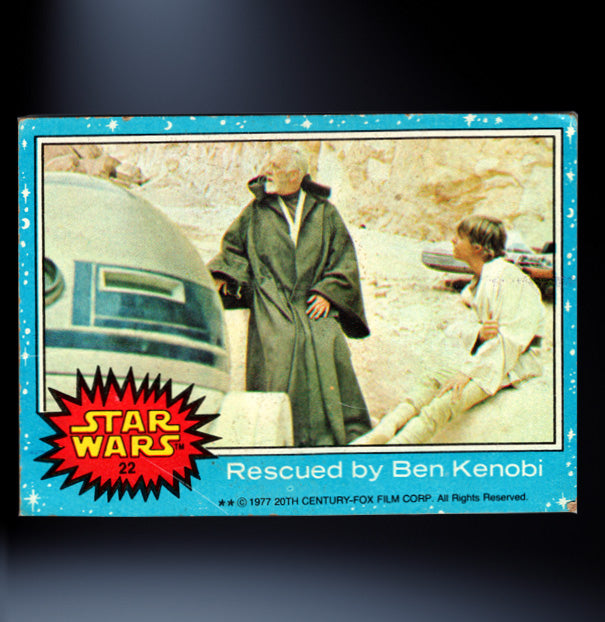 Image of #23 C-3PO is injured 1977 Topps Star Wars Trading Card