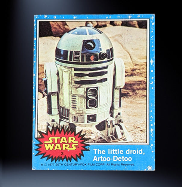 Image of #4 Space pirate Han Solo 1977 Topps Star Wars Trading Card
