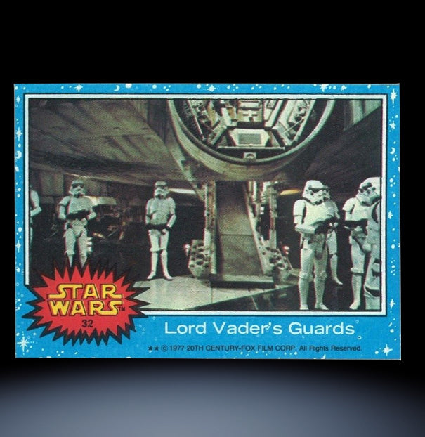 Image of #32 Lord Vader’s Guards 1977 Topps Star Wars Trading Card