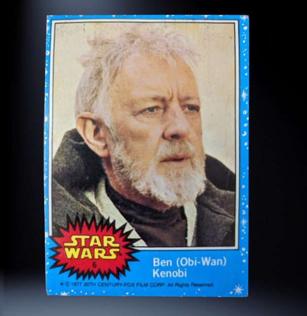 Image of #7 The villainous Darth Vader 1977 Topps Star Wars Trading Card