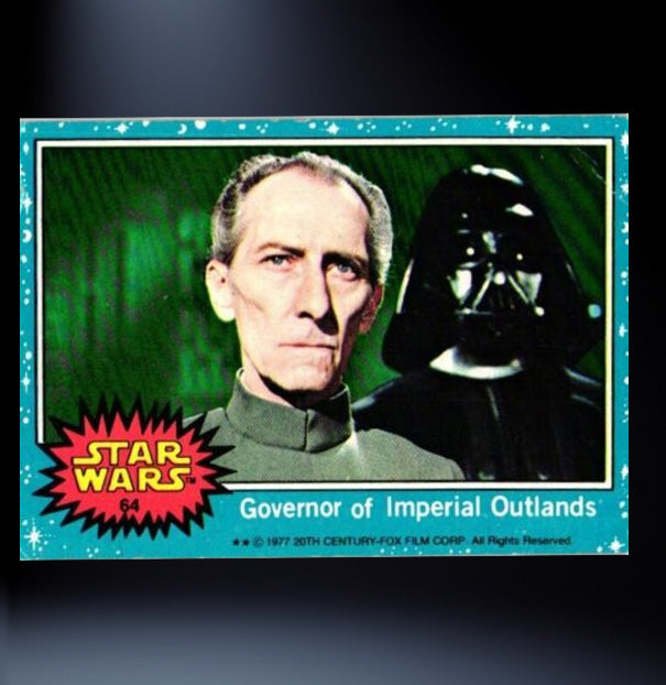 Image of #64 Governor of Imperial Outlands 1977 Topps Star Wars Trading Card