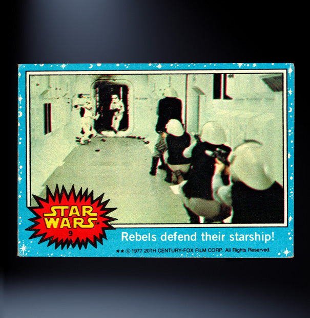 Image of #10 Princess Leia captured! 1977 Topps Star Wars Trading Card