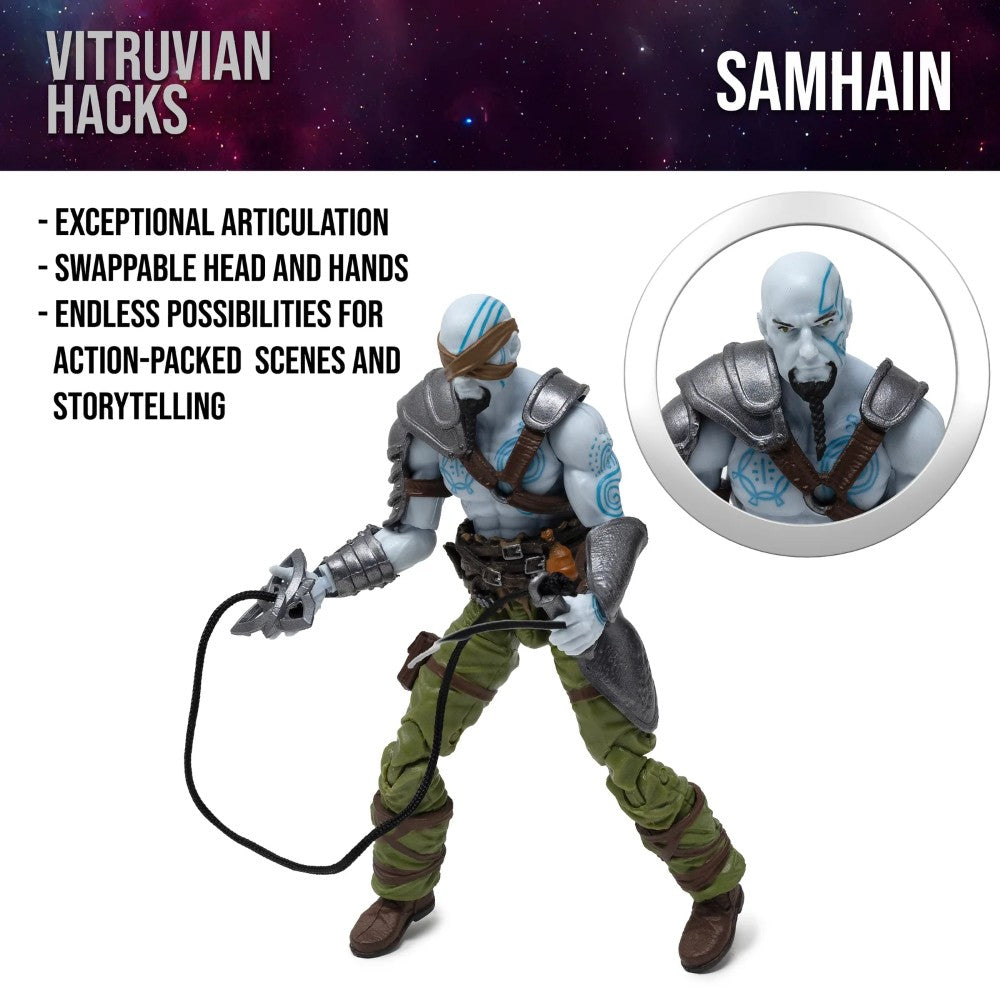 Samhain the Fear Dorcha -Vitruvian H.A.C.K.S. 1:18 Scale Action Figure