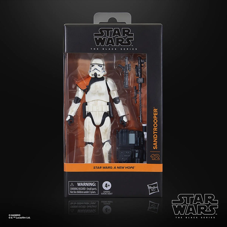 Sandtrooper Action Figure Star Wars The Black Series 1:12 Scale