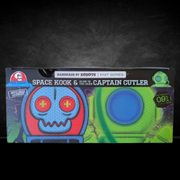Handmade by Robots Scooby-Doo Space Kook and glow-in-the-dark Captain Cutler knit-style collectible vinyl figures pack.