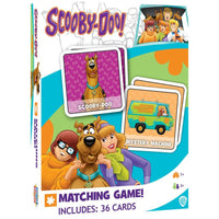 Scooby-Doo Memory-Matching game by Master Pieces featuring 36 cards with characters and Mystery Machine design