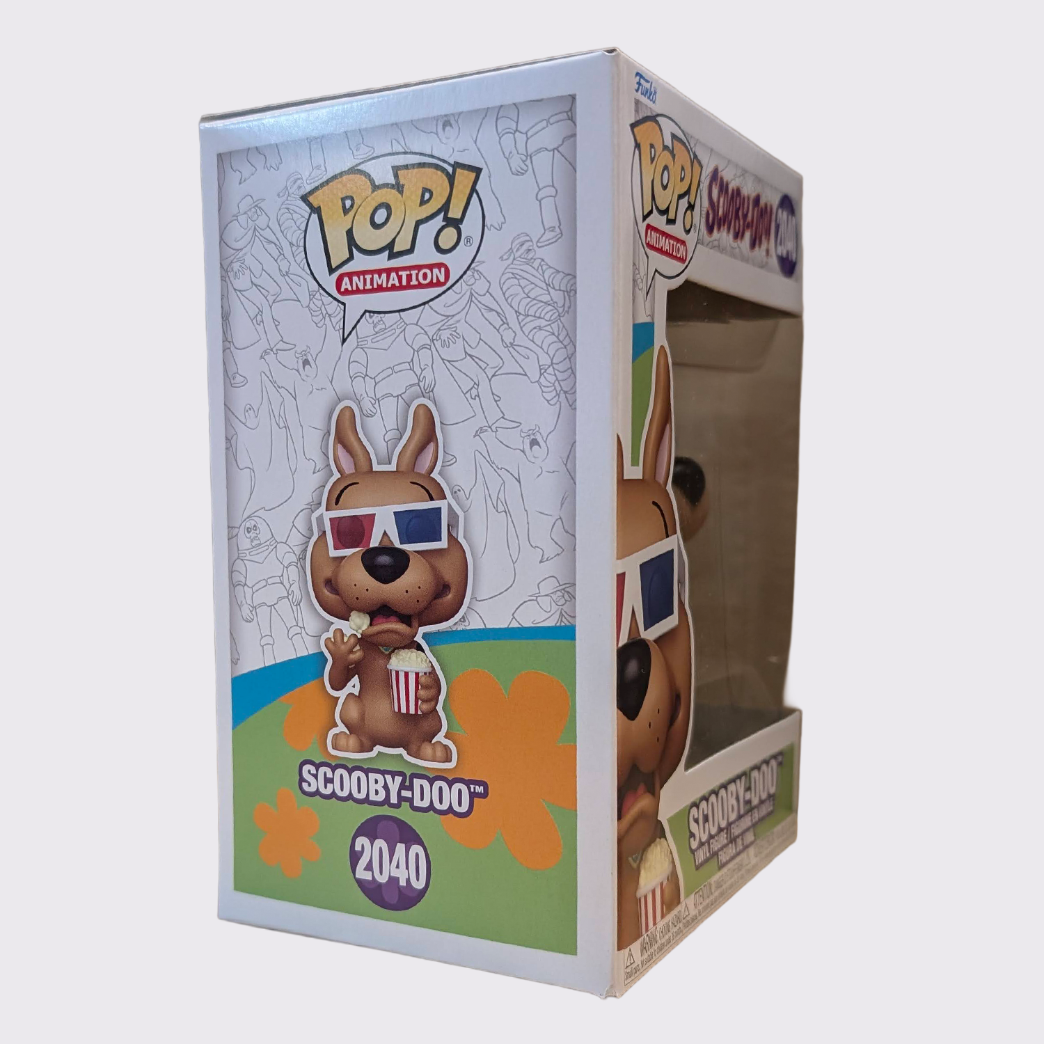 Scooby-Doo with Popcorn Funko Pop! Vinyl Figure #2040 New In Protector