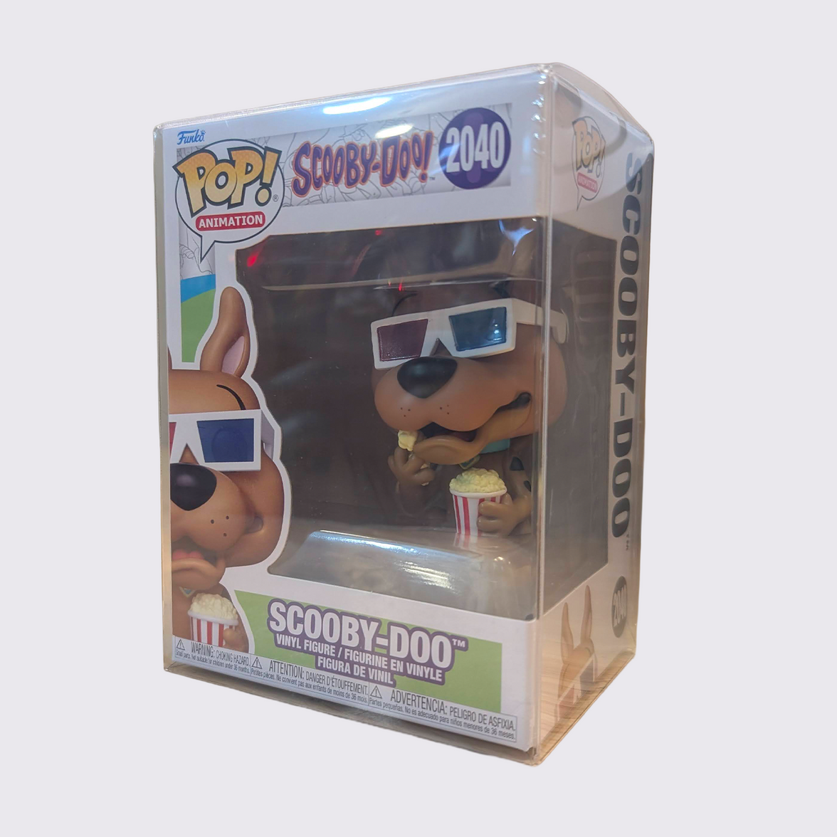 Scooby-Doo with Popcorn Funko Pop! Vinyl Figure #2040 New In Protector