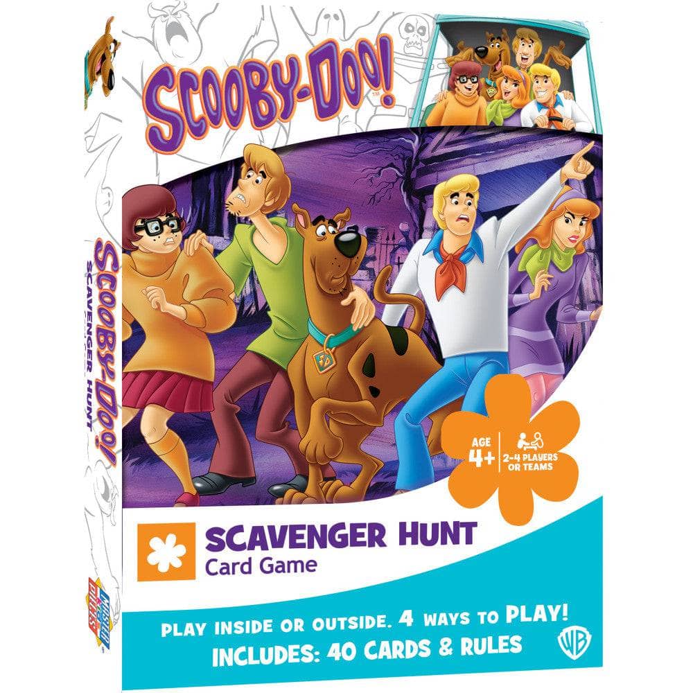 Scooby-Doo Scavenger Hunt Card Game MasterPieces Kids Game New