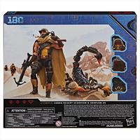 Skrp10N-25 and Cobra Desert Scorpion 6 in Action Figure 2-Pack