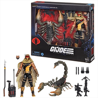 Skrp10N-25 and Cobra Desert Scorpion 6 in Action Figure 2-Pack