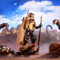 Skrp10N-25 and Cobra Desert Scorpion 6 in Action Figure 2-Pack