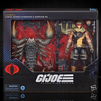 Skrp10N-25 and Cobra Desert Scorpion 6 in Action Figure 2-Pack