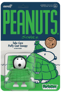 Snoopy – Peanuts ReAction Take Care Puffy Coat U‑Pick Action Figure