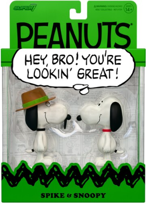 Snoopy & Spike – Peanuts ReAction Figures 2‑Pack Super7 U‑Pick Action Figure Set
