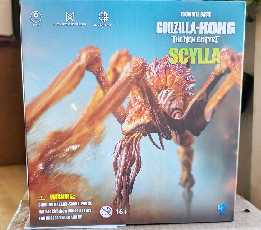 Scylla Godzilla x Kong The New Empire Hiya Toys Exquisite Basic Scylla Godzilla x Kong The New Empire Hiya Toys Exquisite Basic