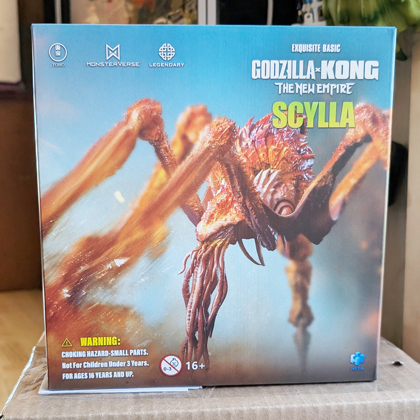 Scylla Godzilla x Kong The New Empire Hiya Toys Exquisite Basic