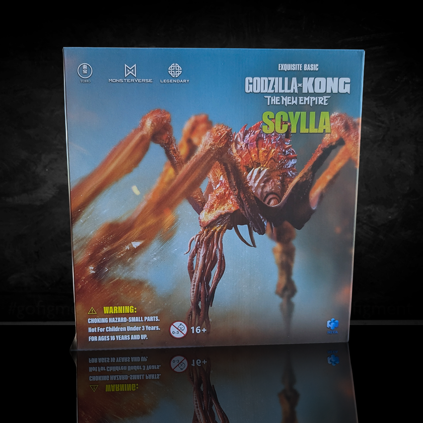 Scylla Godzilla x Kong The New Empire Hiya Toys Exquisite Basic