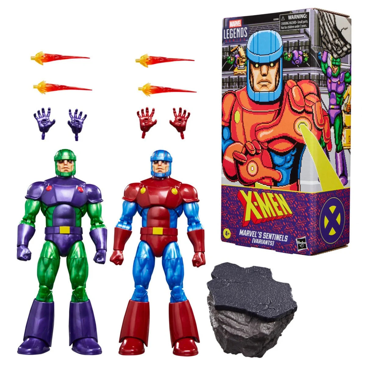 Sentinels X-Men Marvel Legends Series (Variants) Action Figure 2-Pack by Hasbro 6 Inch with two figures and accessories
