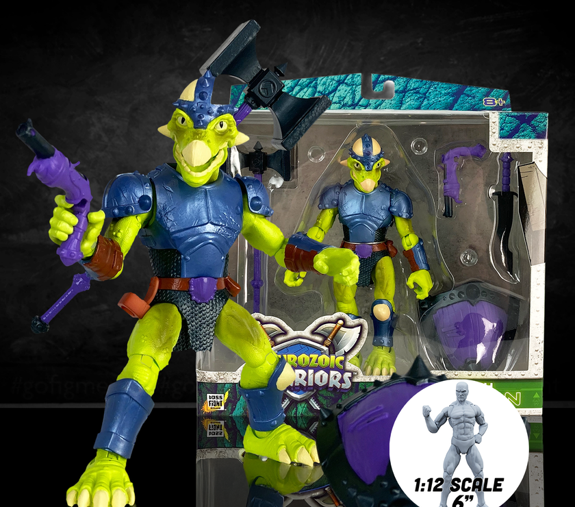 Saurozoic Warriors Dinosaur 