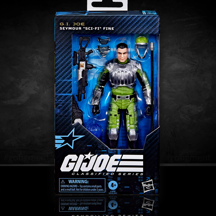 Seymour “Sci-Fi” Fine Action Figure GI Joe Classified Series 6in. #177