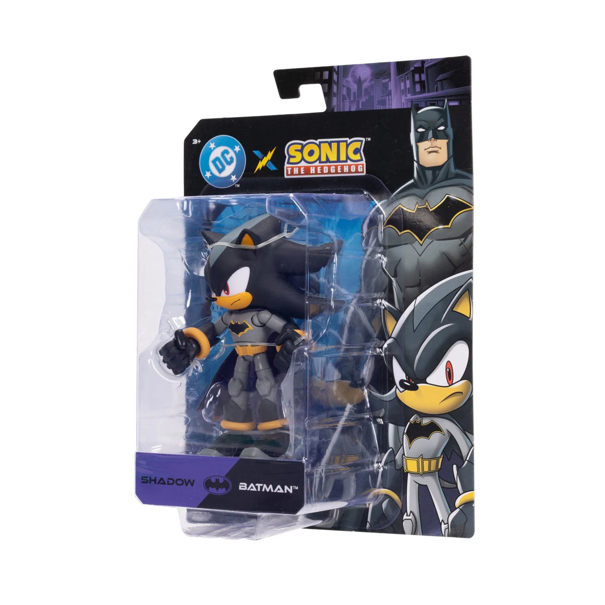 DC x Sonic the Hedgehog 5" Shadow as Batman Action Figure