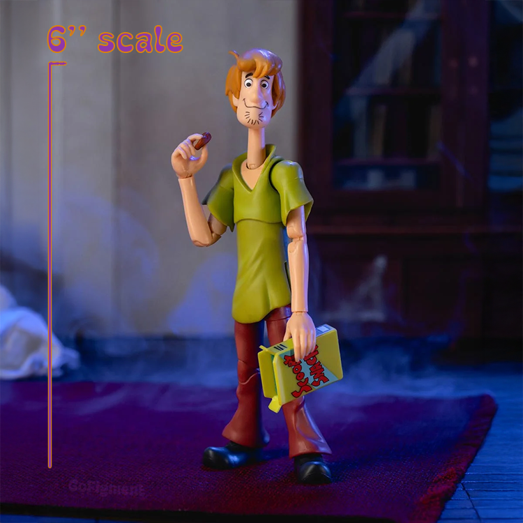 Scooby-Doo! Wave 1 Shaggy Rogers 1:12 Scale Action Figure