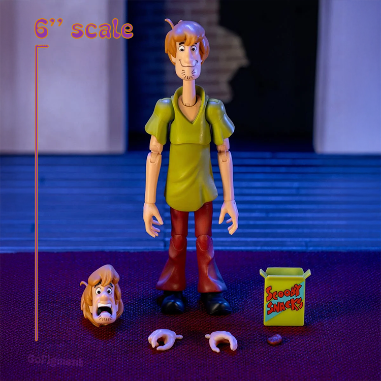 Scooby-Doo! Wave 1 Shaggy Rogers 1:12 Scale Action Figure