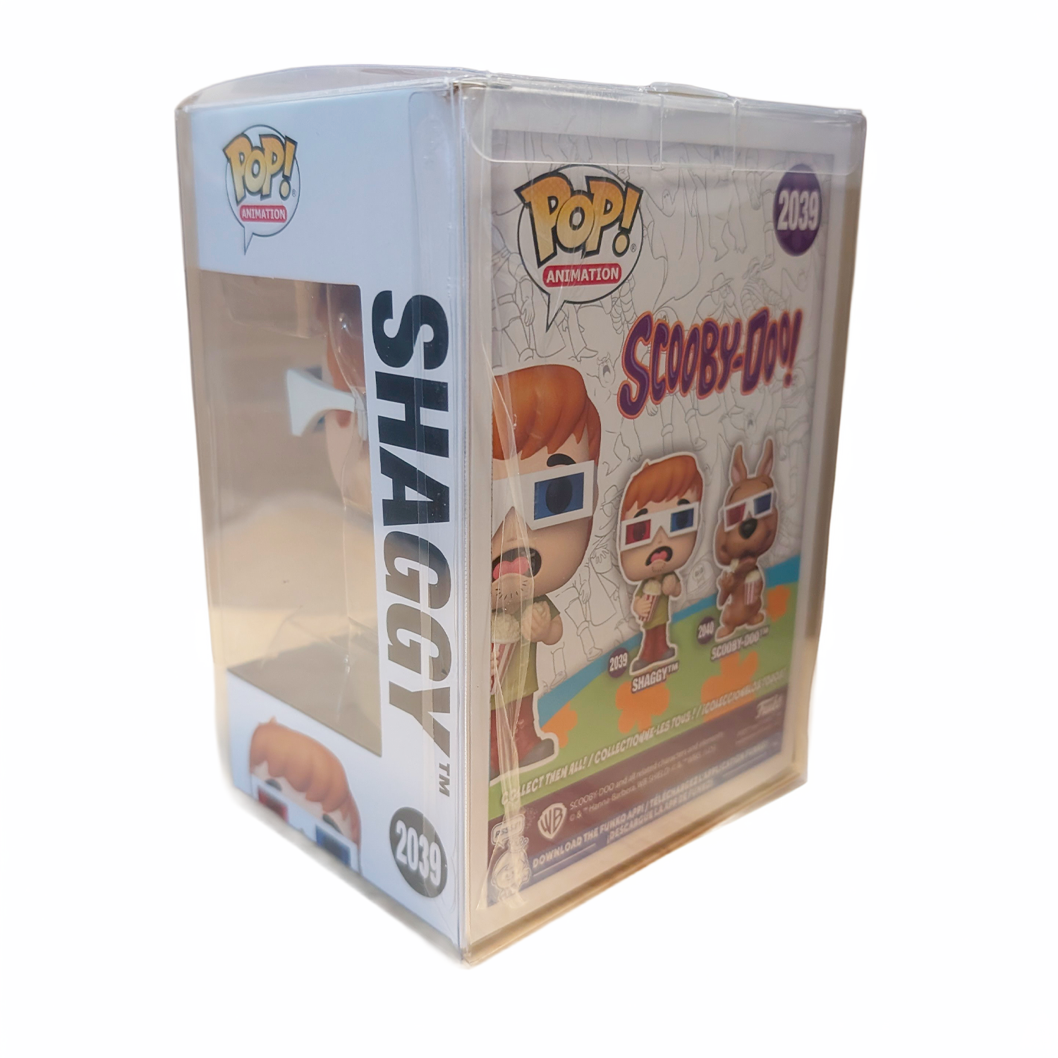 Scooby-Doo Shaggy with Popcorn Funko Pop! Vinyl Figure #2039 New In Protector