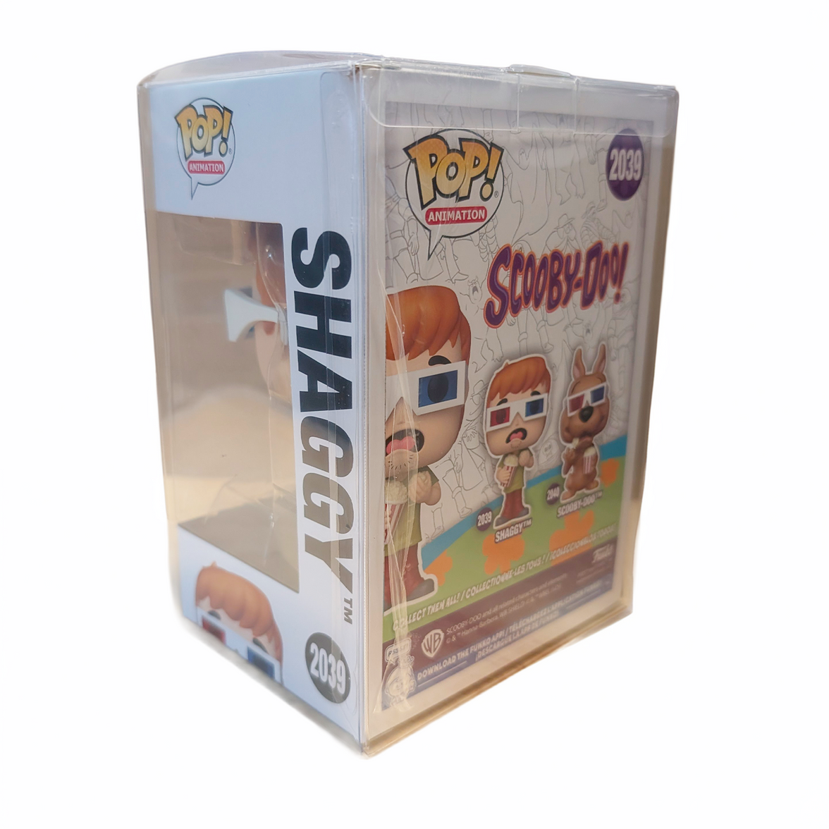 Scooby-Doo Shaggy with Popcorn Funko Pop! Vinyl Figure #2039 New In Protector