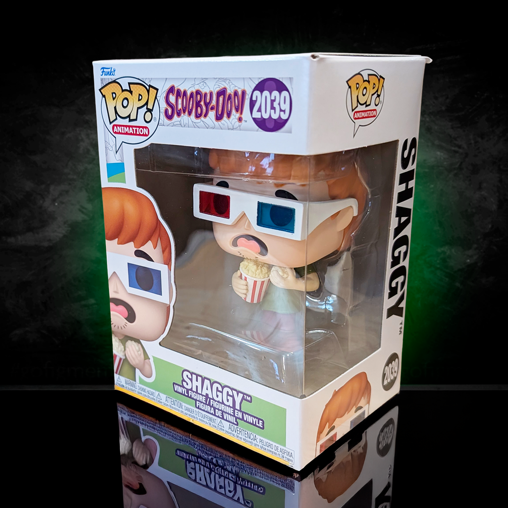 Scooby-Doo Shaggy with Popcorn Funko Pop! Vinyl Figure #2039 New In Protector
