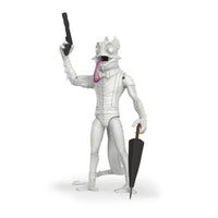 Sham WHITE 1:12 Scale 5" Human Chameleon Hybrid Action Figure by Altered Nation