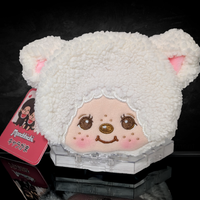 Official Sekiguchi Monchhichi Plush Snap Coin Purse – "U-PICK" Collectible Soft Mini Pouch