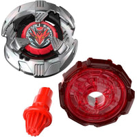 Shelter Drake Beyblade X Starter Pack Spinning Top Battle Toy new in box by Hasbro with red and silver parts