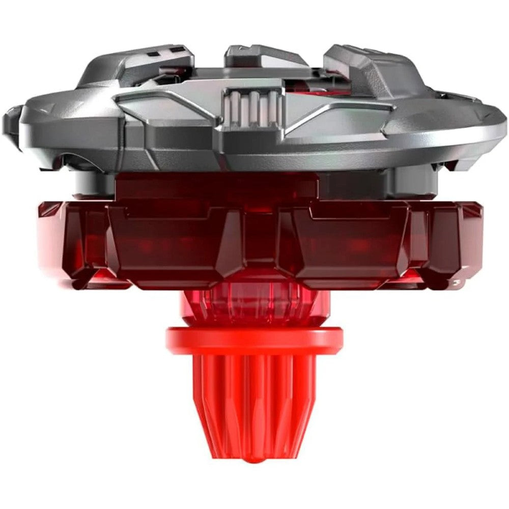 Shelter Drake Beyblade X Starter Pack Spinning Top Battle Toy new in box by Hasbro with silver and red design