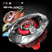 Shelter Drake Beyblade X Starter Pack Spinning Top Battle Toy new in box by Hasbro with silver and red design