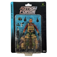 Action Force Series 5 Sidewinder Action Figure by Valaverse 1:12 Scale 6 in in blister packaging with accessories