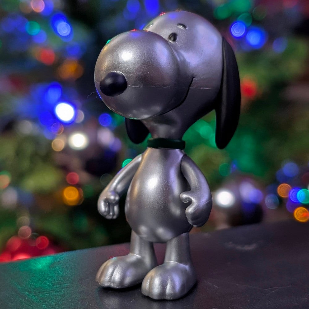 Silver Snoopy Holiday ReAction Figure 3.75" LOOSE/Confirmed - Holiday Blind Box Wave 8