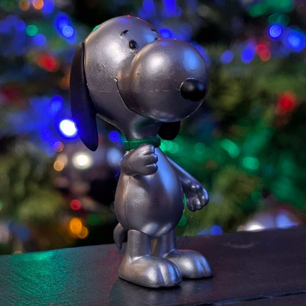 Silver Snoopy Holiday ReAction Figure 3.75" LOOSE/Confirmed - Holiday Blind Box Wave 8