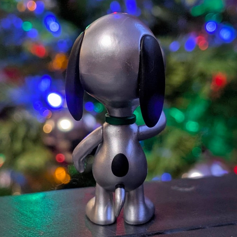 Silver Snoopy Holiday ReAction Figure 3.75" LOOSE/Confirmed - Holiday Blind Box Wave 8