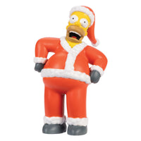 The Simpsons 1.5 Inch Jakks Pacific Advent Calendar 24 Day Countdown Holiday with Homer Santa figure