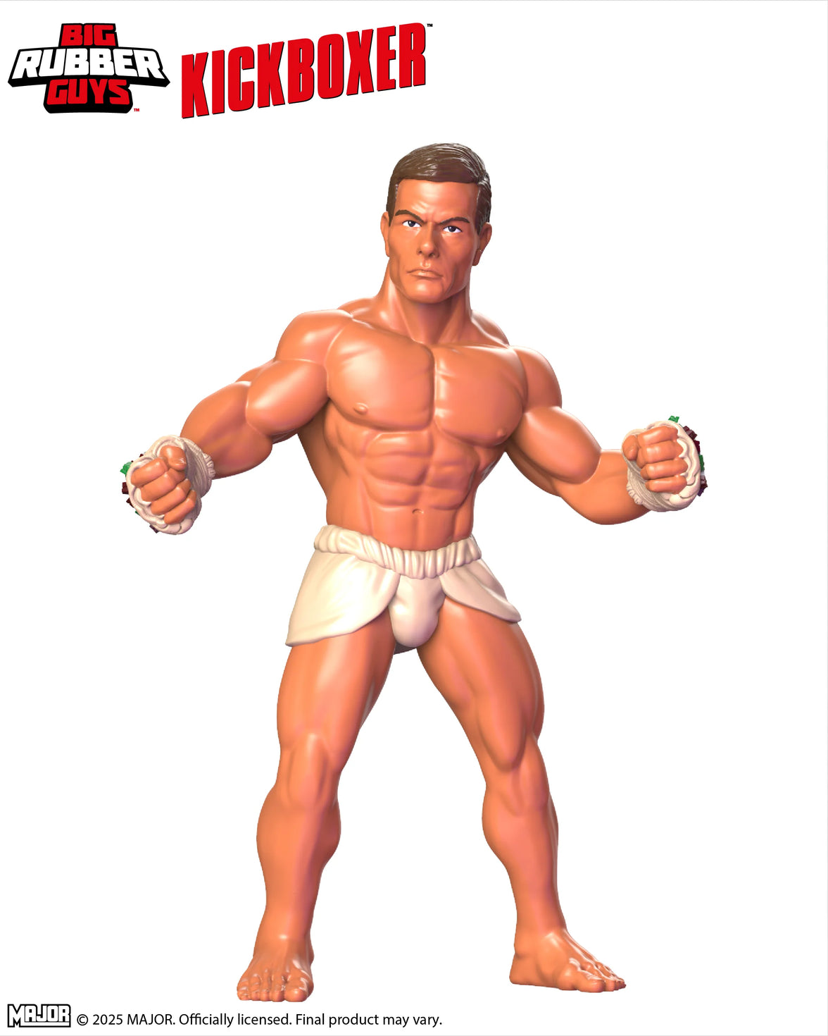 Kurt Sloane Kickboxer Major Big Rubber Guys 1:9 Scale 8-Inch Posed Wrestling Figure