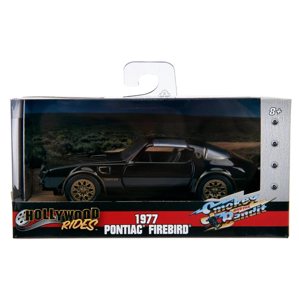 1977 Pontiac Firebird 5 in. Jada Toys Vehicles 1:32 boxed black die cast model car