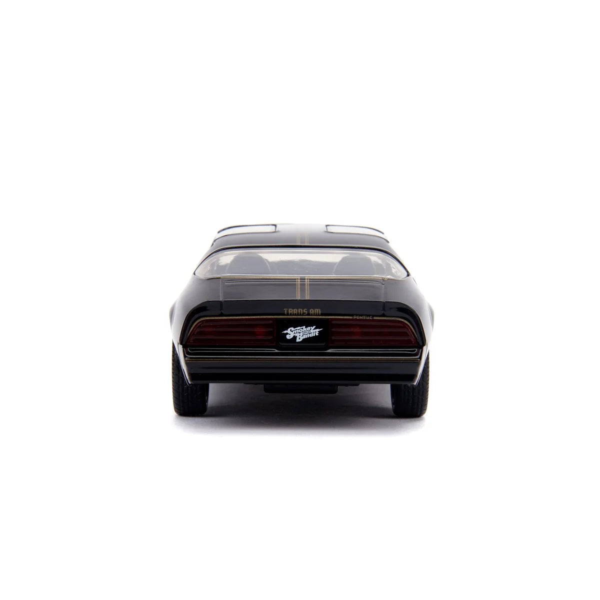 Rear view of 1977 Pontiac Firebird 5 in. Jada Toys Vehicles 1:32 collectible model car