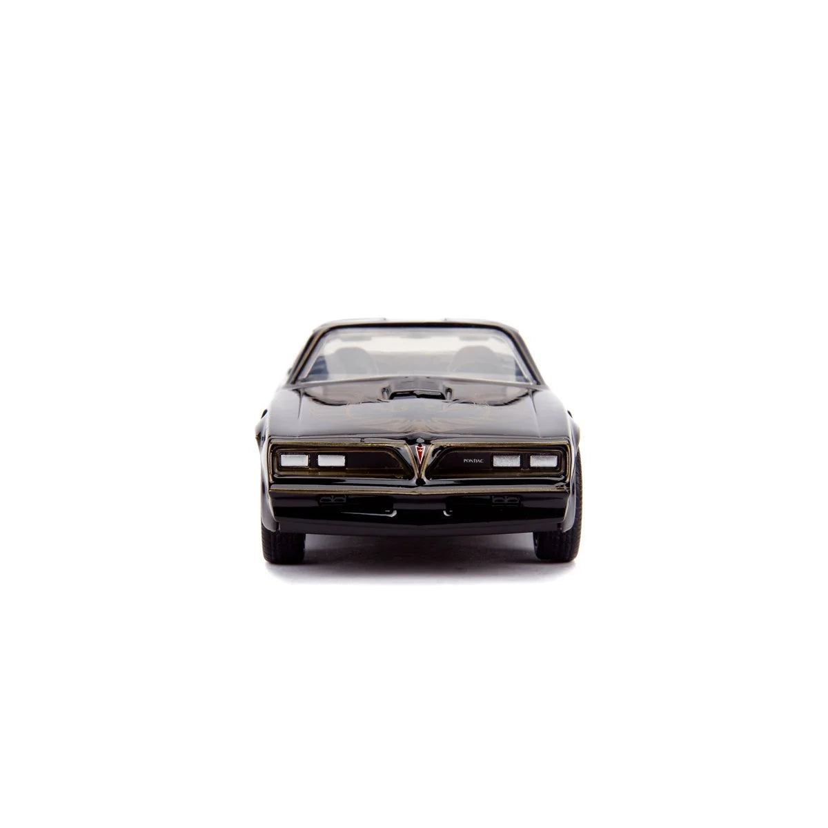 1977 Pontiac Firebird 5 in. Jada Toys Vehicles 1:32 black diecast car front view