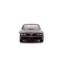1977 Pontiac Firebird 5 in. Jada Toys Vehicles 1:32 black diecast car front view