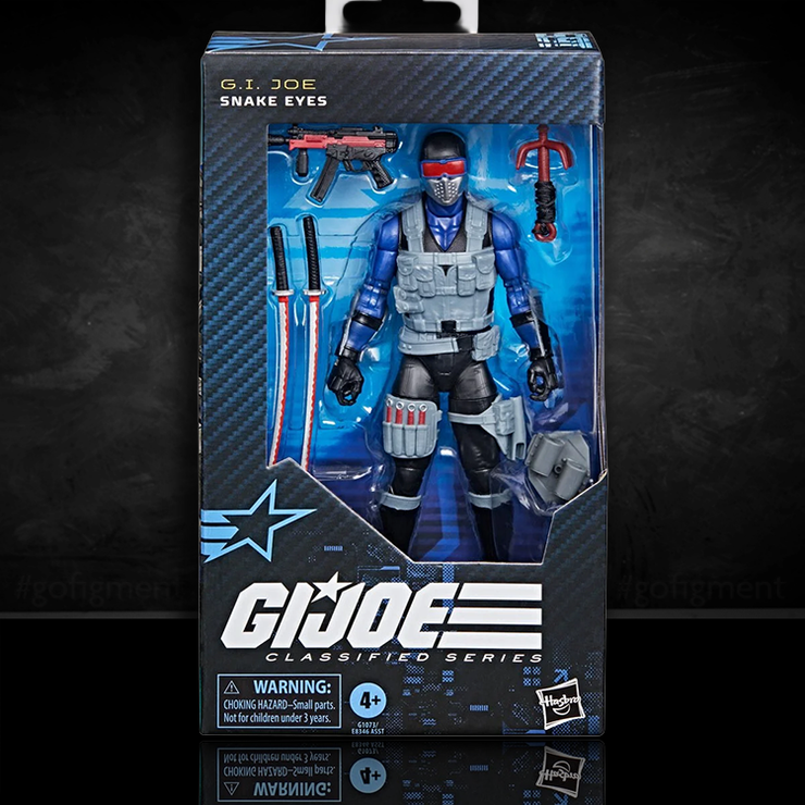 G.I. Joe Classified Series Snake Eyes "165" 6" Long Range Recon Patrol Action Figure