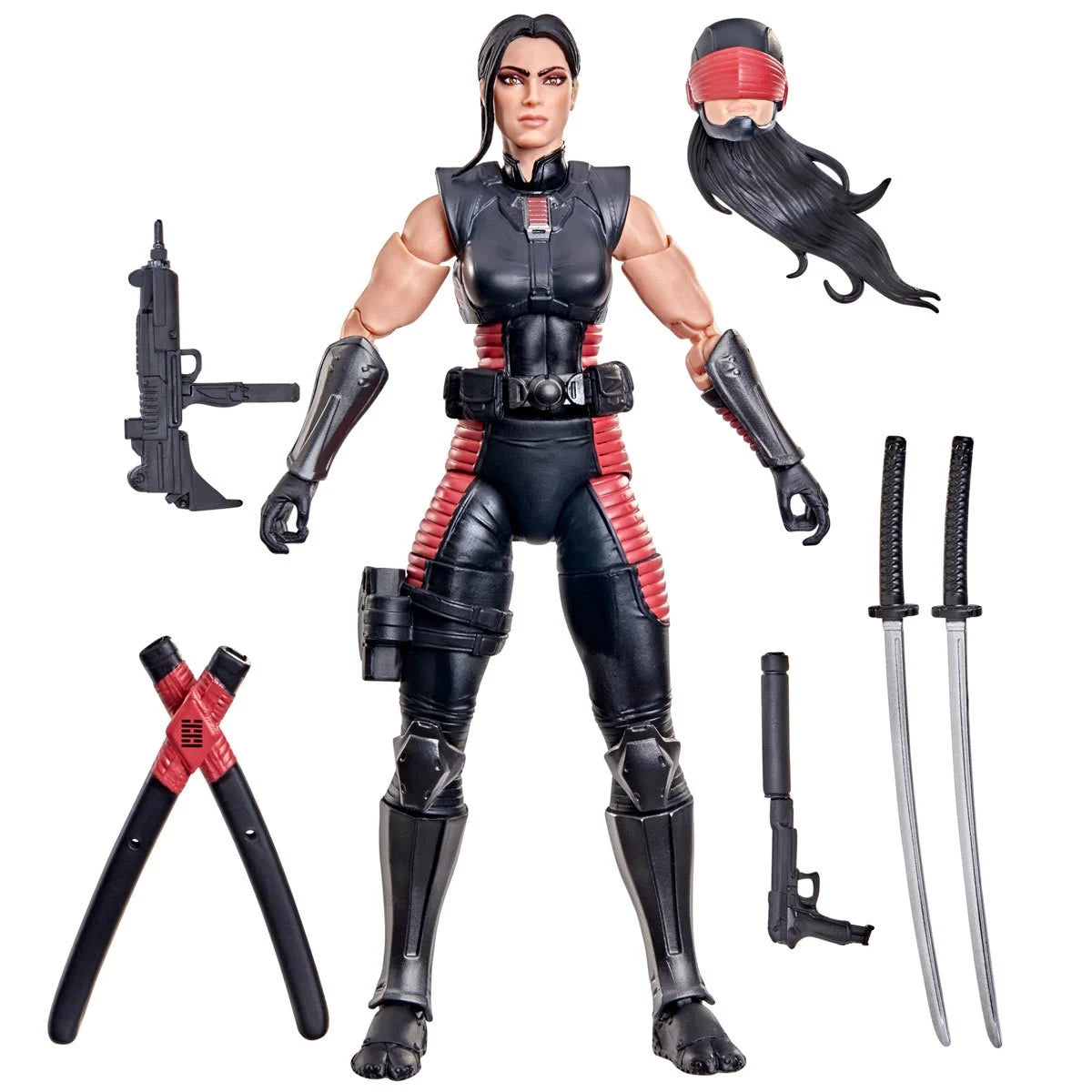 Snake Eyes (Dawn Moreno) Action Figure "197" G.I. Joe Classified Series 6 inch Action Figure by Hasbro with accessories.